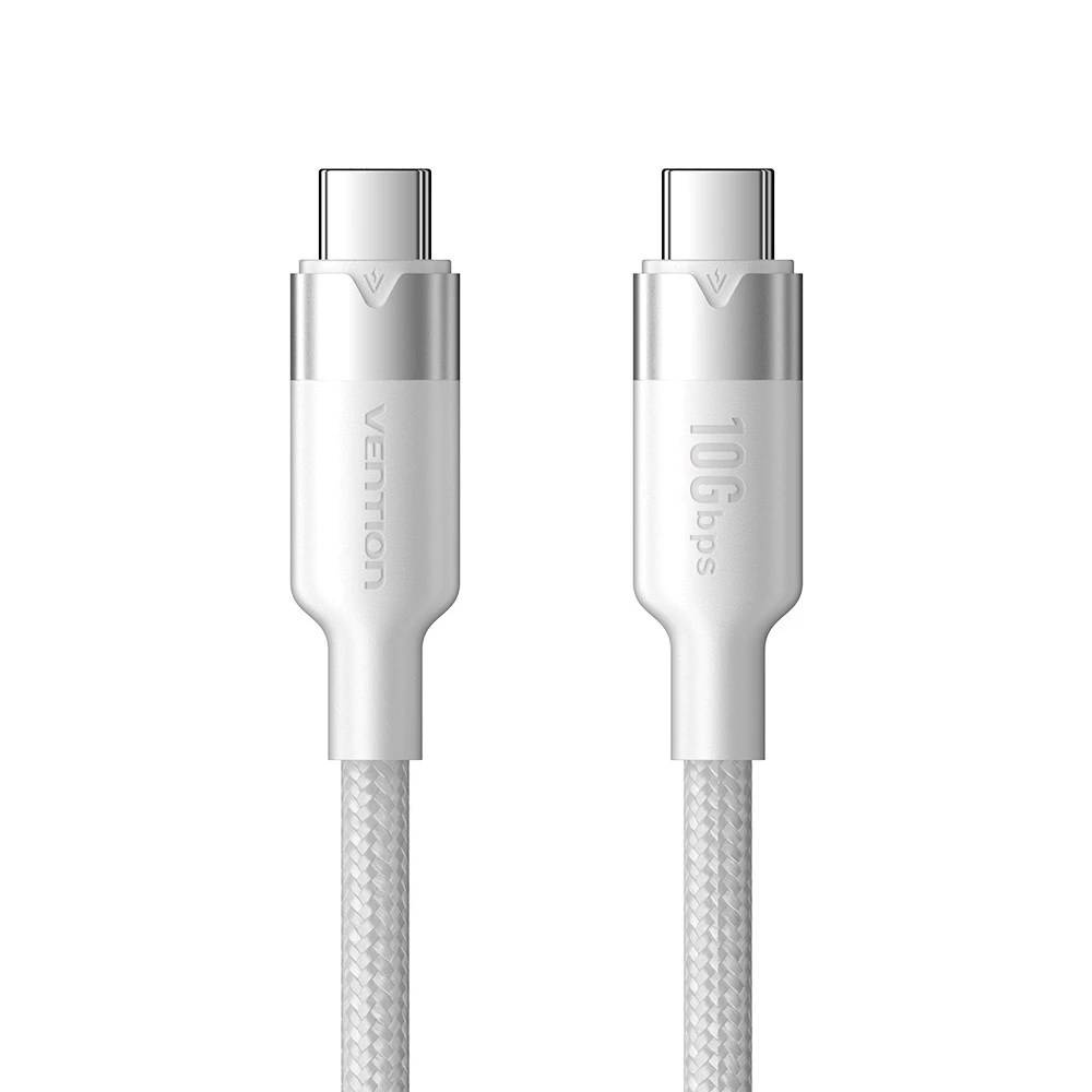Vention USB 3.2 5A 10Gbps 1m WH USB-C naar C-kabel-1
