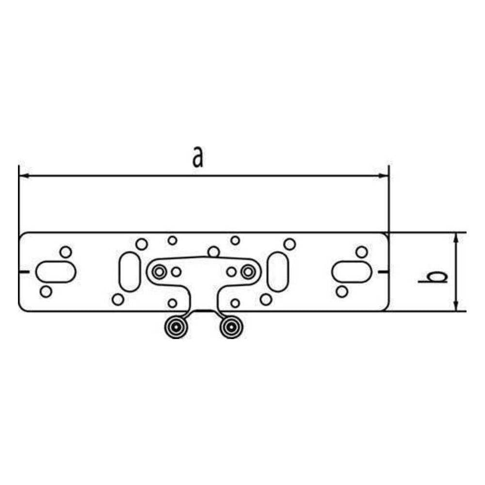REHAU beugel E, voor enkelvoudige aansluiting-2