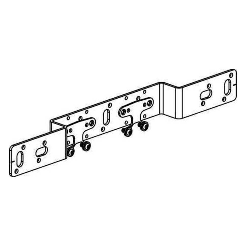 REHAU beugel O 100, voor dubbele aansluiting-1