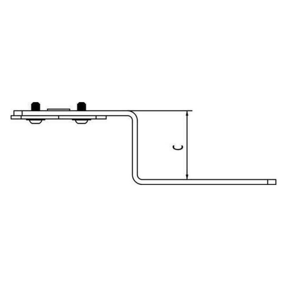 REHAU beugel Z 42, voor enkelvoudige aansluiting-3