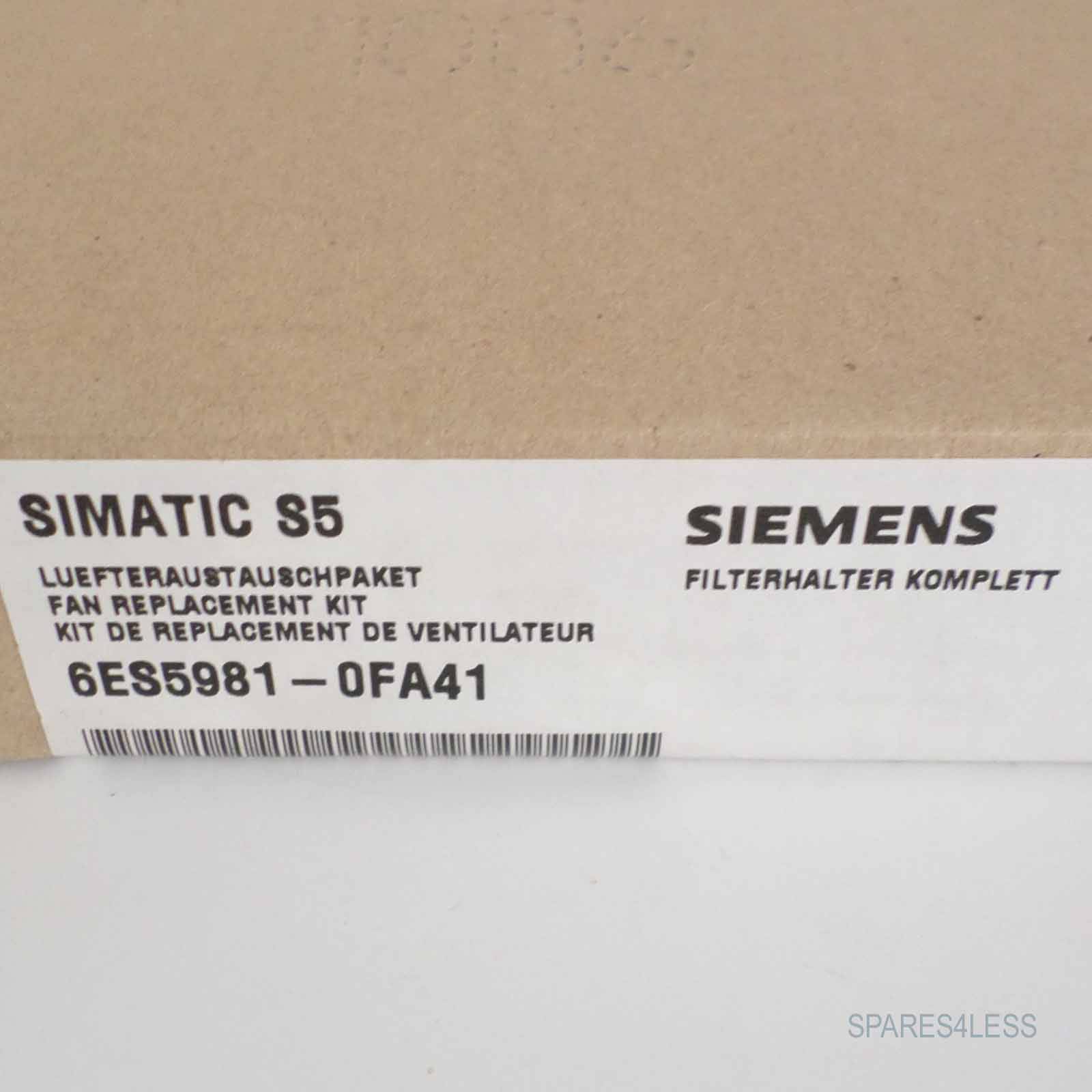 Siemens - 6ES5981-0FA41 - Simatic S5 Filterhalter 6ES5 981-0FA41 OVP-1