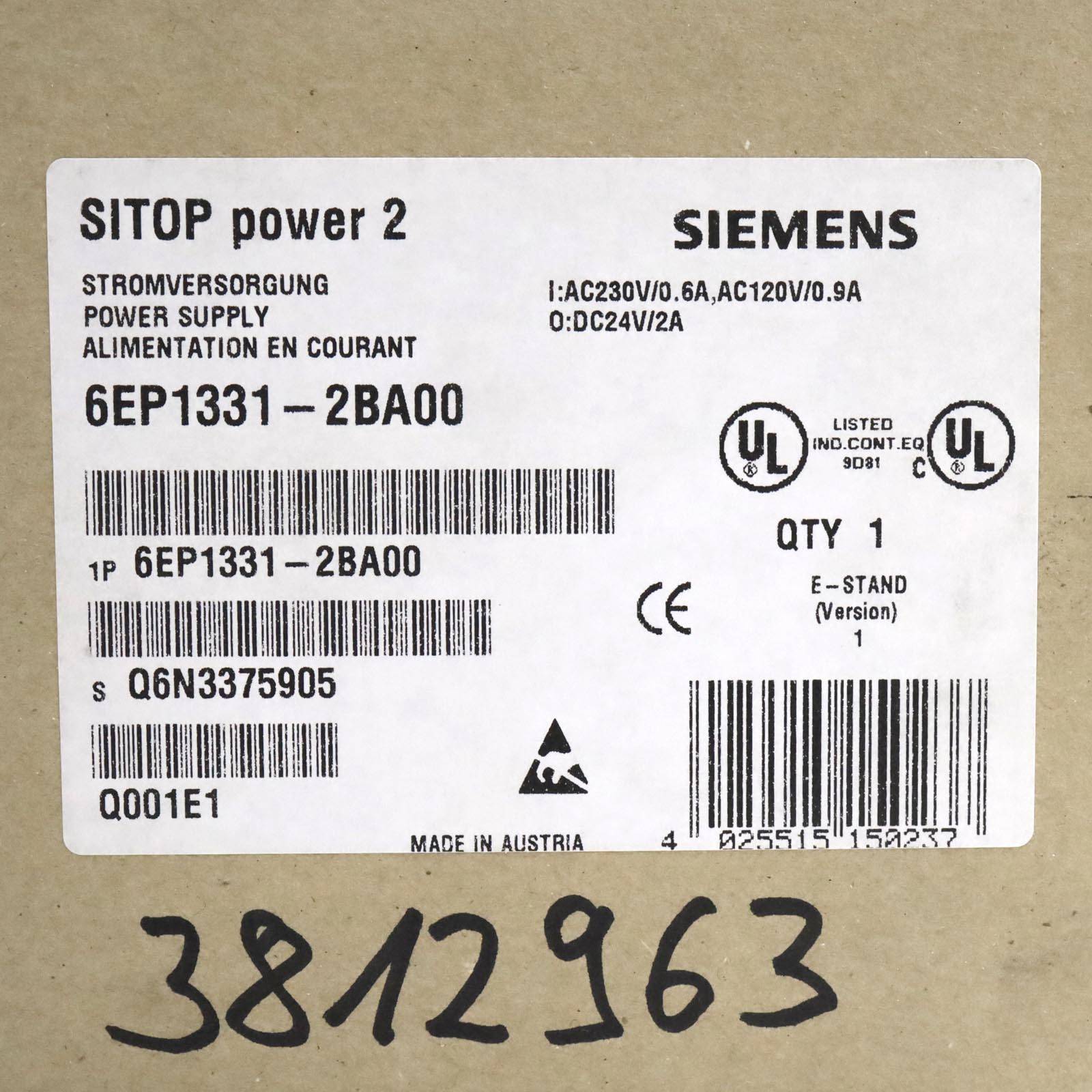 SIEMENS 6EP1 331-2BA00 (EAN:4025515150237)-1