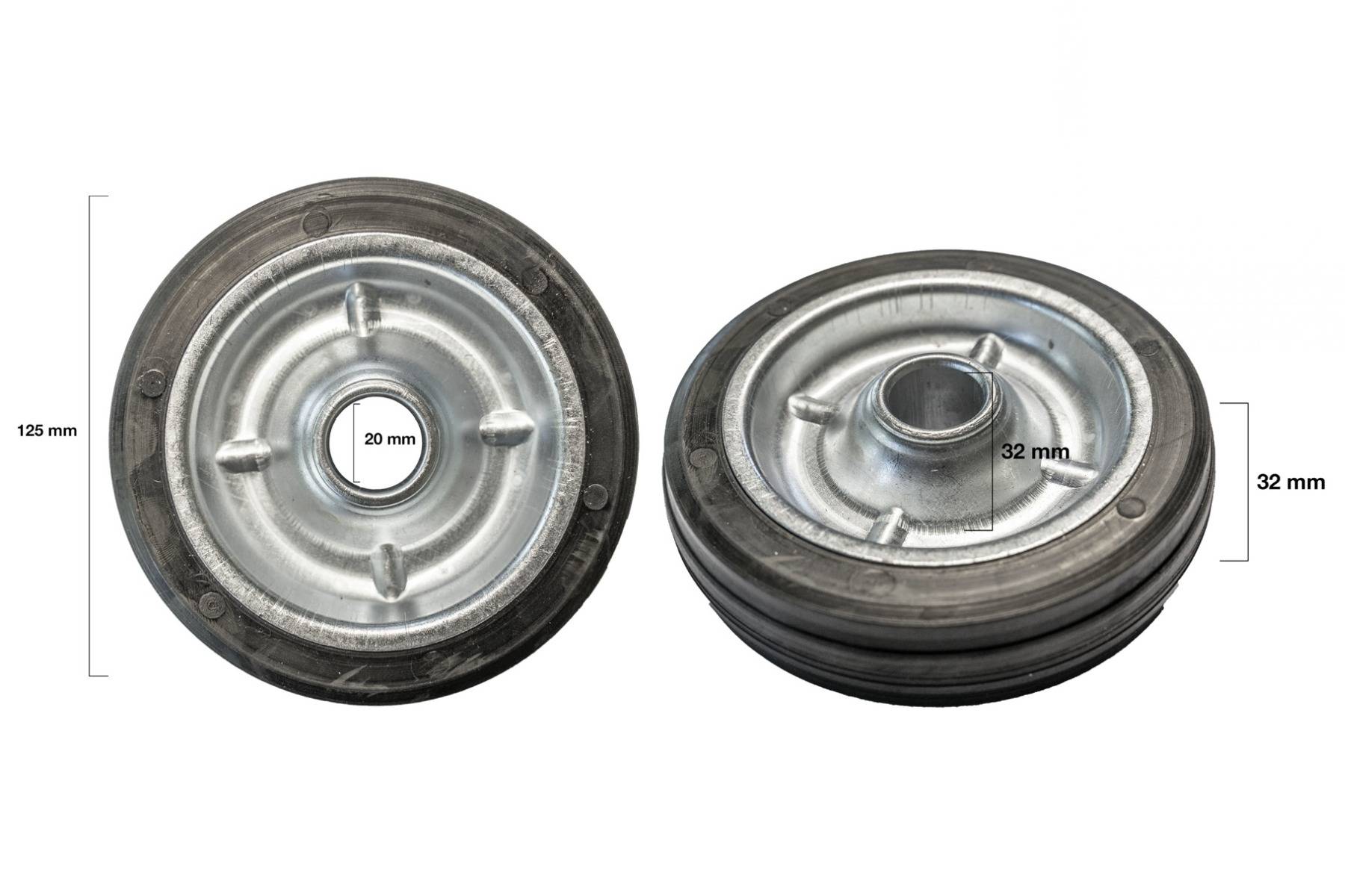 ORIT - Wiel voor SS/TS/SL/MFK - Wielbreedte 3,2 cm - Asgat 2 cm-0