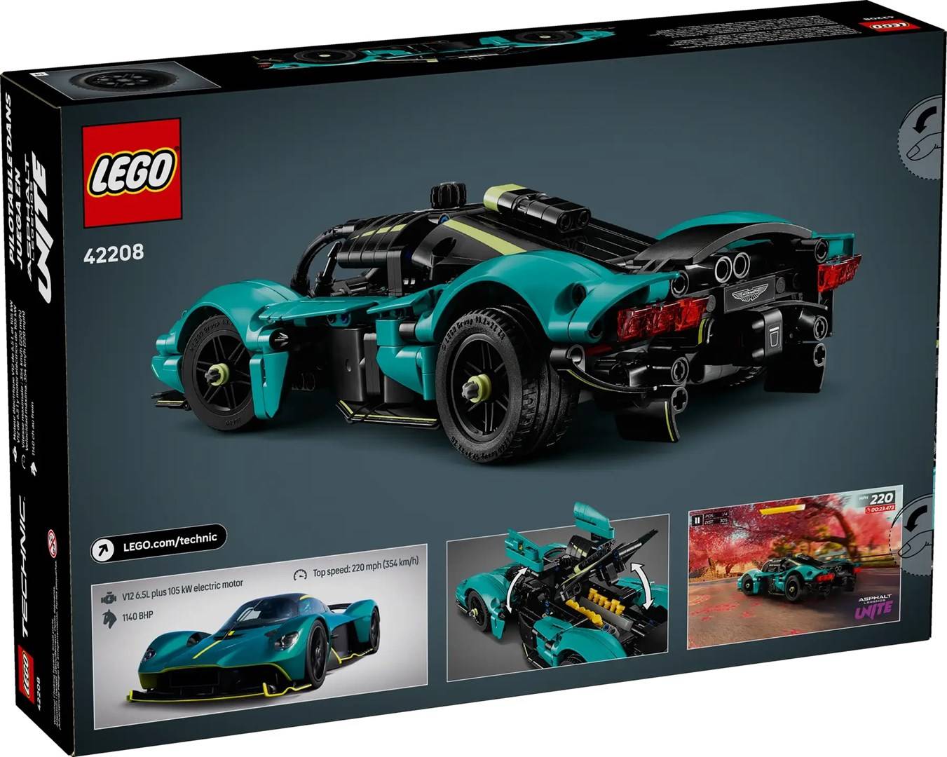 LEGO TECHNIC 42208 Aston Martin Valkyrie-1