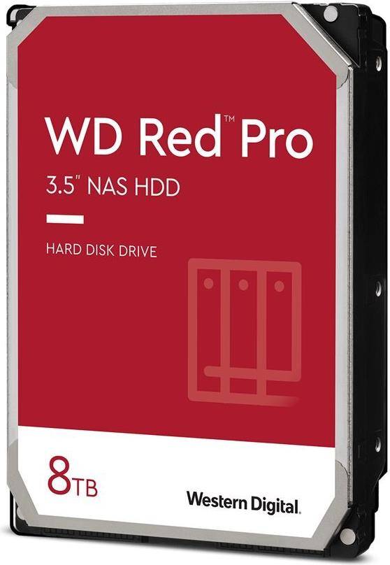 WD Red Pro WD8005FFBX - Interne Harde Schijf - 8TB - 3,5" - SATA 6Gb/s - 7200 rpm - 256MB Cache-0