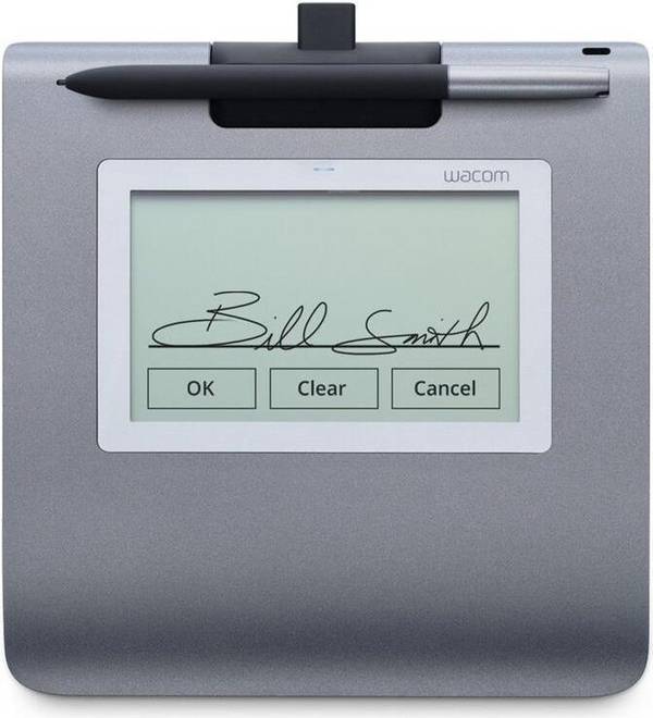 Wacom STU-430 Handtekeningterminal met LCD Scherm 9,6 x 6 cm Elektromagnetisch Bedraad USB (STU-430-CH2)