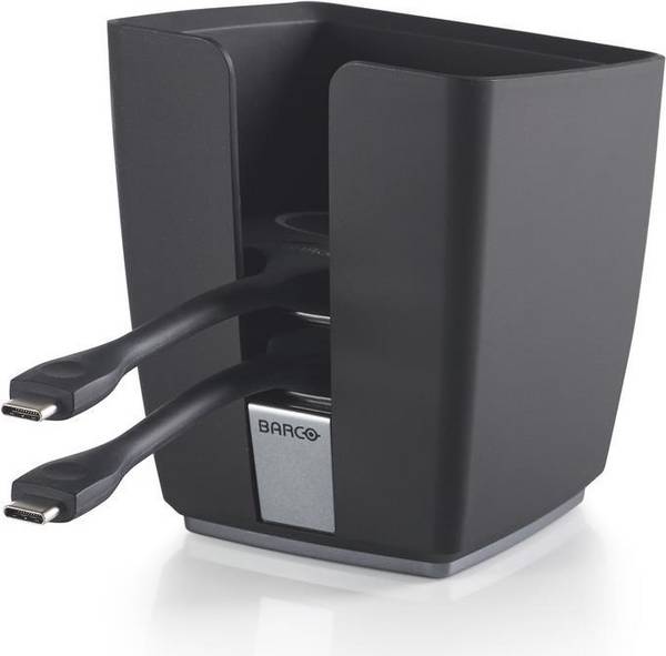 Barco ClickShare Tray met 2 USB-C Knoppen - voor Clickshare C-5, C-10, CX-20, CX-30, CX-50 - R9861600P01C