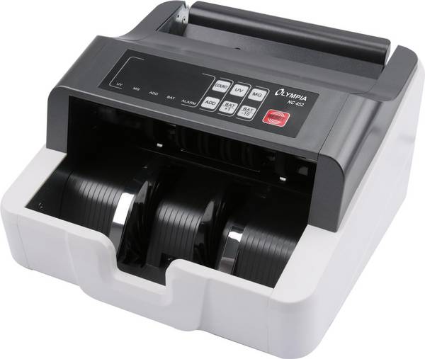 Olympia 947730887 Geldtelmachine Bankbiljetten Teller Grijs (947730887)
