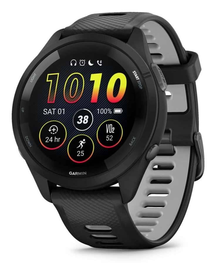 Garmin Forerunner 265 3,3 cm (1.3") AMOLED 46 mm Digitaal 416 x 416 Pixels Touchscreen Zwart Wifi...-0