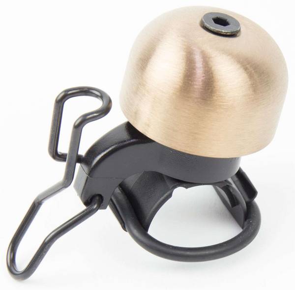Fietsbel Widek paperclip XXL - zwart/koper