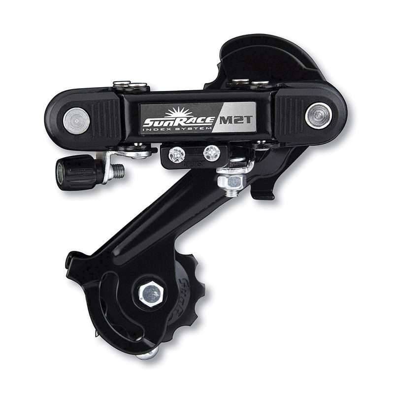Achterderailleur 6/7-speed Sunrace RDM2T met korte kooi - directe montage (oog)-0