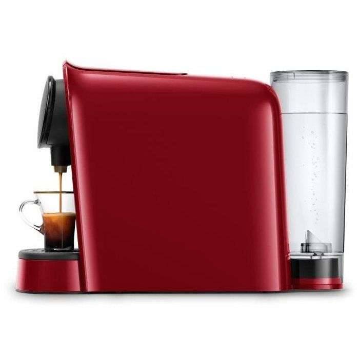 PHILIPS L'Or Barista LM8012 / 51 dubbele espresso capsule koffiemachine - Rood + 9 capsules-2