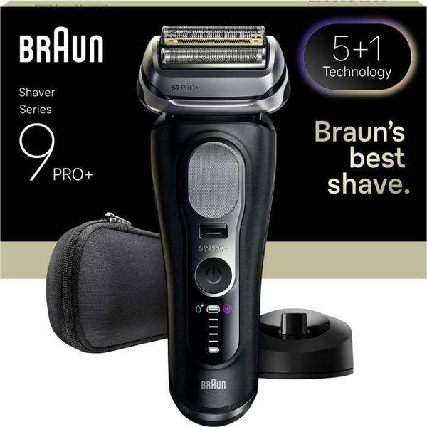 Elektrisch scheerapparaat - BRAUN - Serie 9 9610s - 240 V - 60 min autonomie - Zwart