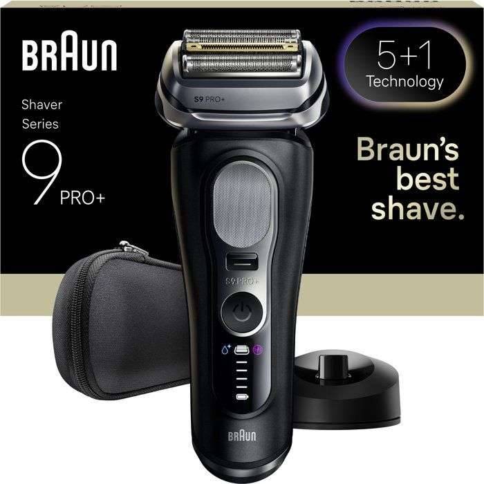 Elektrisch scheerapparaat - BRAUN - Serie 9 9610s - 240 V - 60 min autonomie - Zwart-0