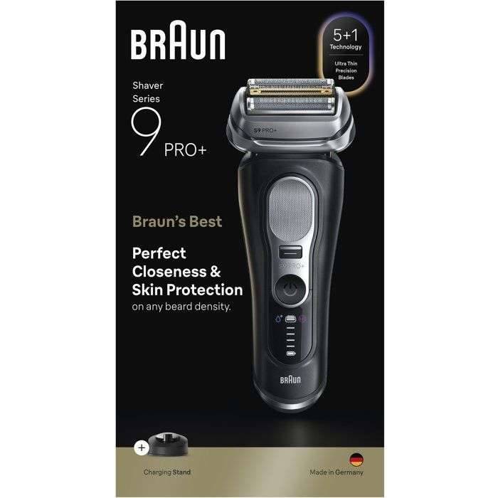 Elektrisch scheerapparaat - BRAUN - Serie 9 9610s - 240 V - 60 min autonomie - Zwart-2