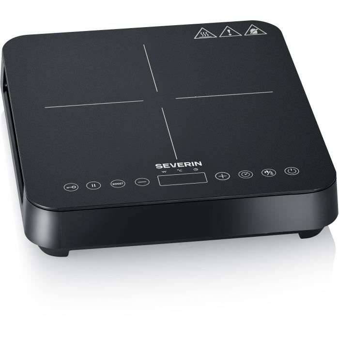 SEVERIN draagbare kookplaat - KP9190 - 1 brander - 10 vermogensniveaus - 2000W-0