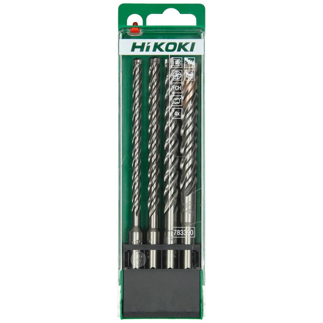 HiKOKI BOOR SDS-PLUS VOL HARD METAAL KOP CASSETTE 6/8/10/12 X 165MM-0