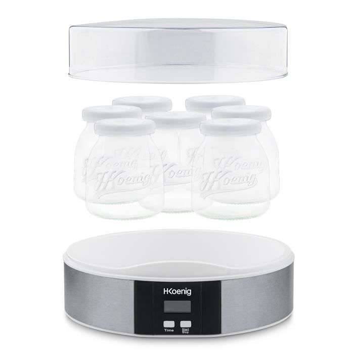 Yoghurtmaker 7 potten HKoeNIG-2