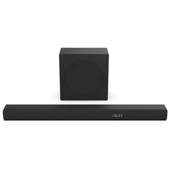 Soundbar - HISENSE - Draadloze subwoofer - Bluetooth - 3.1 CH - Max 480 W-0