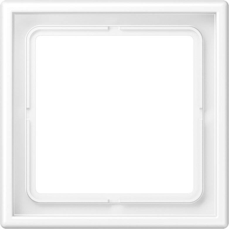 Afdekraam 1-voudig LS mat wit-2
