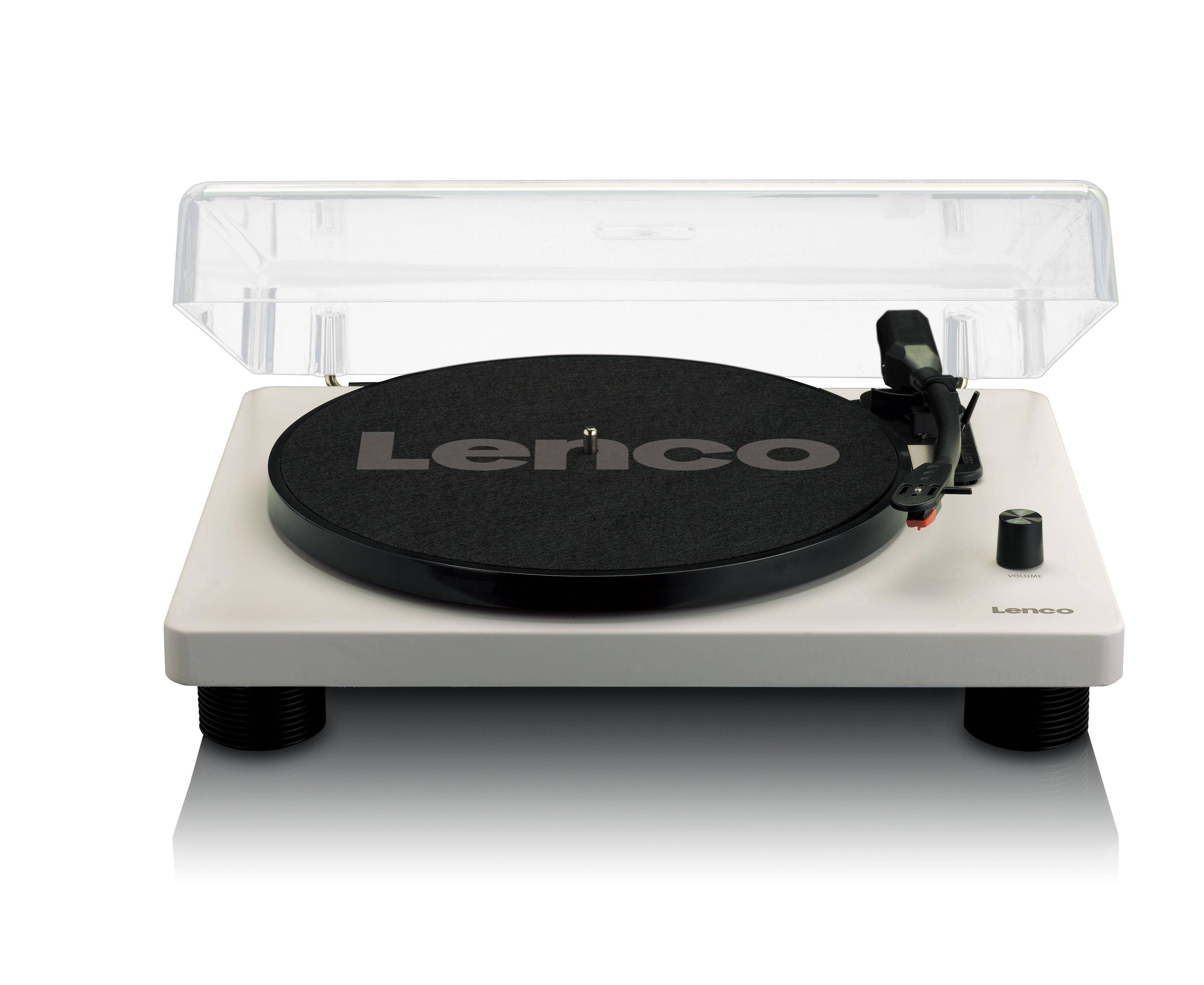 LENCO LS-50WD - Platenspeler mét ingebouwde speakers USB Encoding - Hout-7