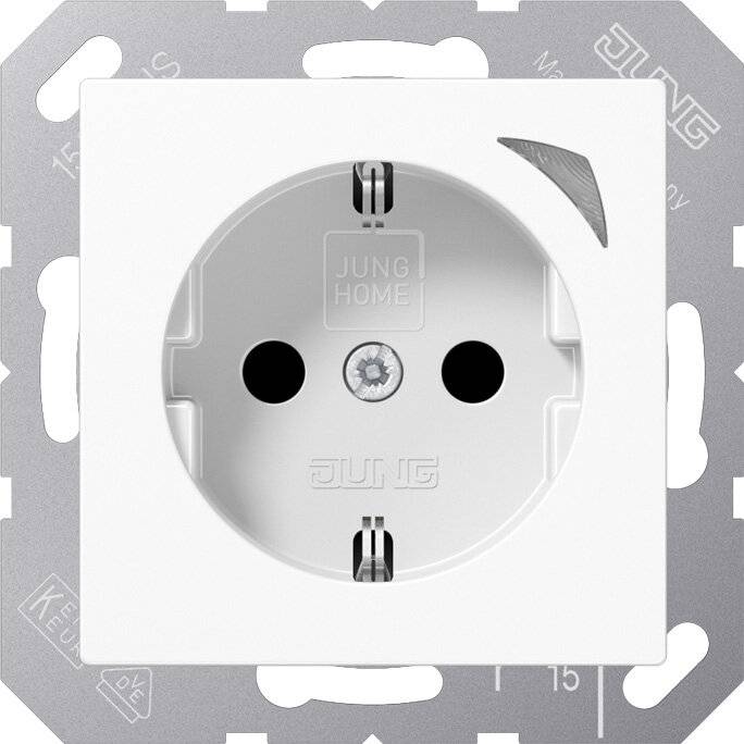 HOME WCD RA 1-voudig inbouw A(S)500 Safety+ alpin wit 1 stuk-2