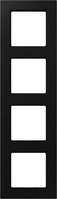 Afdekraam 4-voudig A550 grafietzwart mat-2