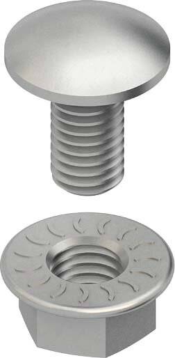 Niedax Flachrundkopfschraube FLM 6X20 G-2
