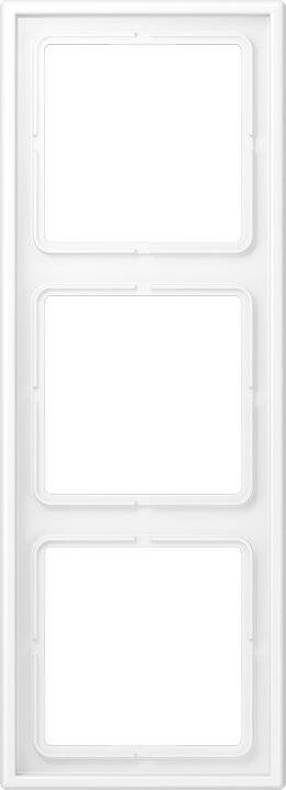 Afdekraam 3-voudig LS mat wit-2