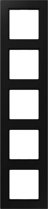 Afdekraam 5-voudig A550 grafietzwart mat-2