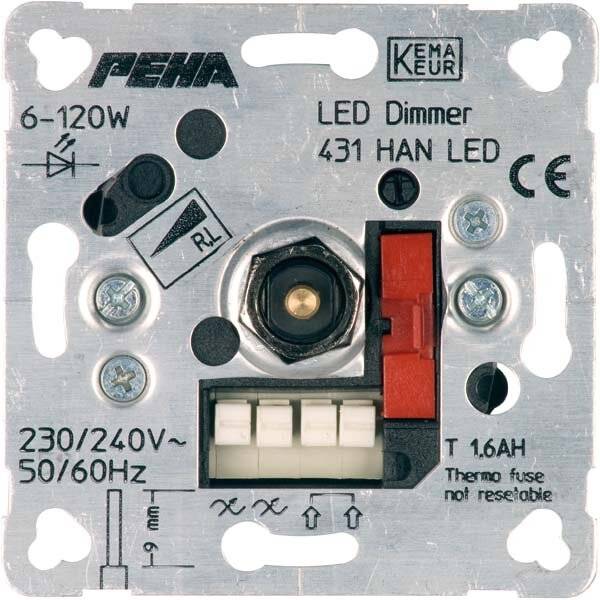 LED dimmer 6-60W - 1 - stuk(s) - metaal-1
