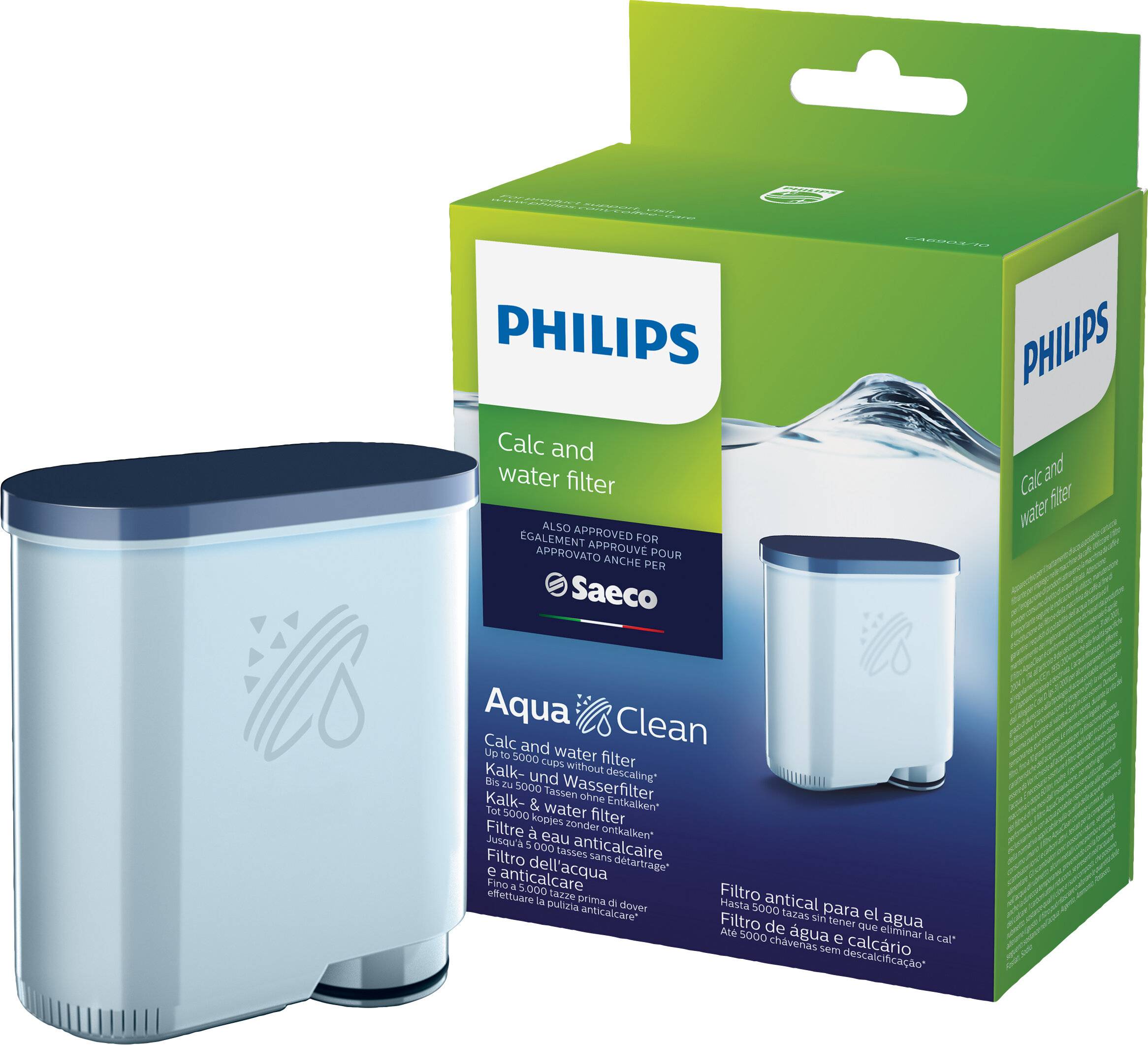 Philips/Saeco AquaClean CA6903/10 - Koffiemachinereiniger - Kalk- en waterfilter-1