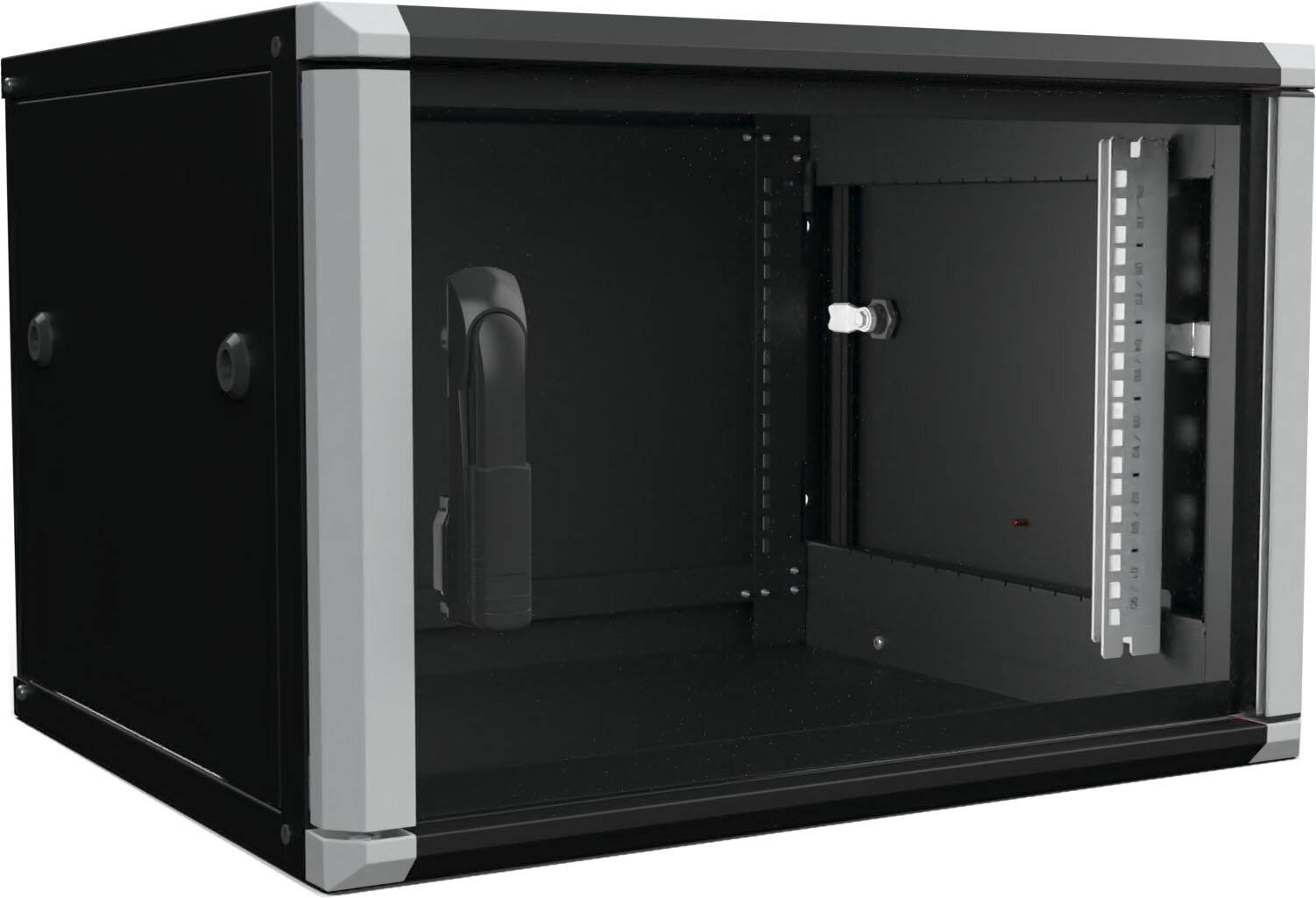 Enoc Wandschrank 6HE 2tlg. sw W2 6-65-S-2