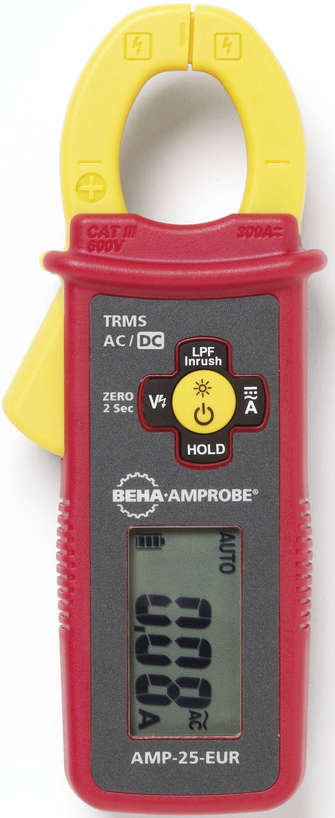 Beha Amprobe AMP-25-EUR Stroomtang Digitaal CAT III 600 V Weergave (counts): 6000-2