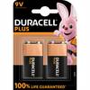 1x2 Duracell Plus 9V-Block MN1640 6LR61