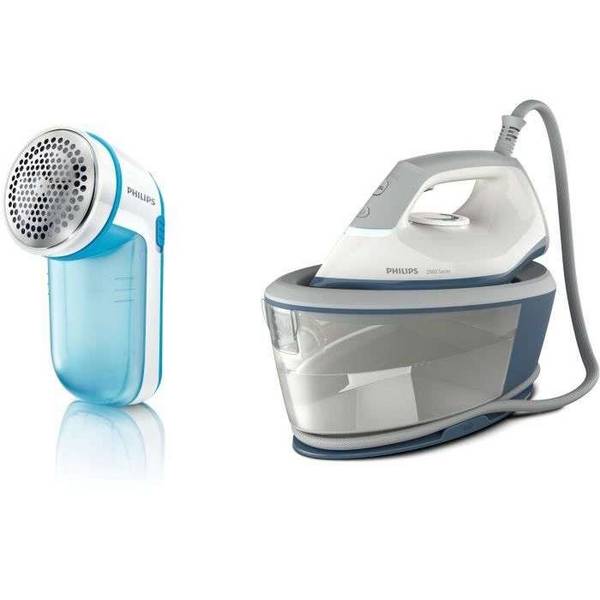 Stoomgenerator + Plush Shave - PHILIPS BXA0019/00 - Compact - 6 bars - Perseffect 300 g/min - Continue stoomstroom 11...