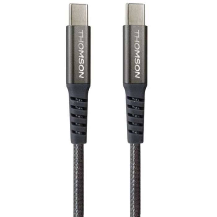 Kabel - THOMSON - Opladen & Data - USB-C naar USB-C - 100W - 1,5m-0