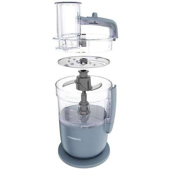 KENWOOD FDP22.000GY multifunctionele robot - 1 snelheid + Pulse - 650W - 1,3L kom + accessoires-2