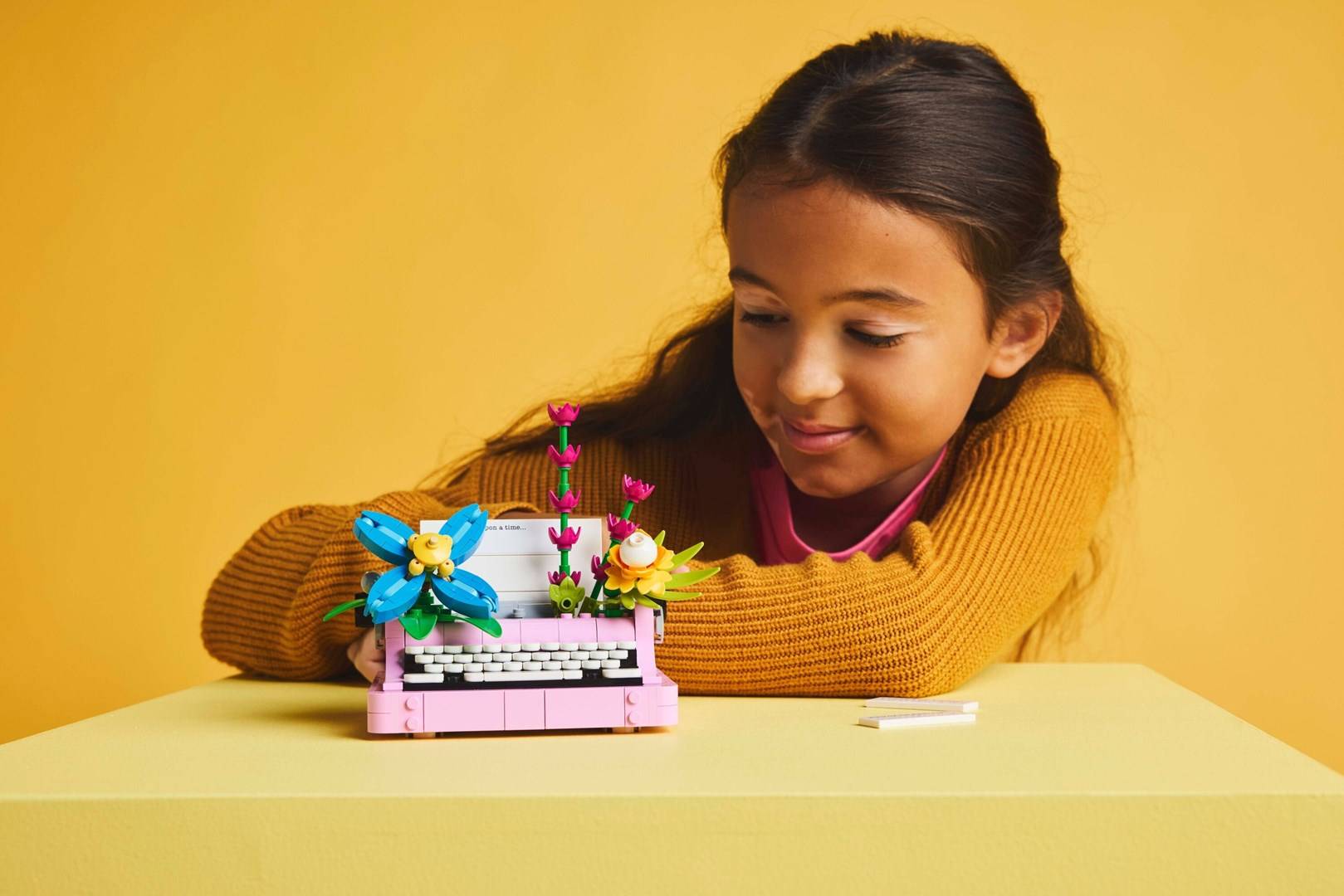 LEGO CREATOR 3in1 Typemachine met Bloemen Bouwset 31169-0