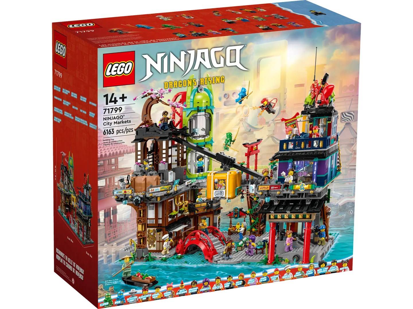 LEGO NINJAGO Stadsmarkten Bouwset 71799-0