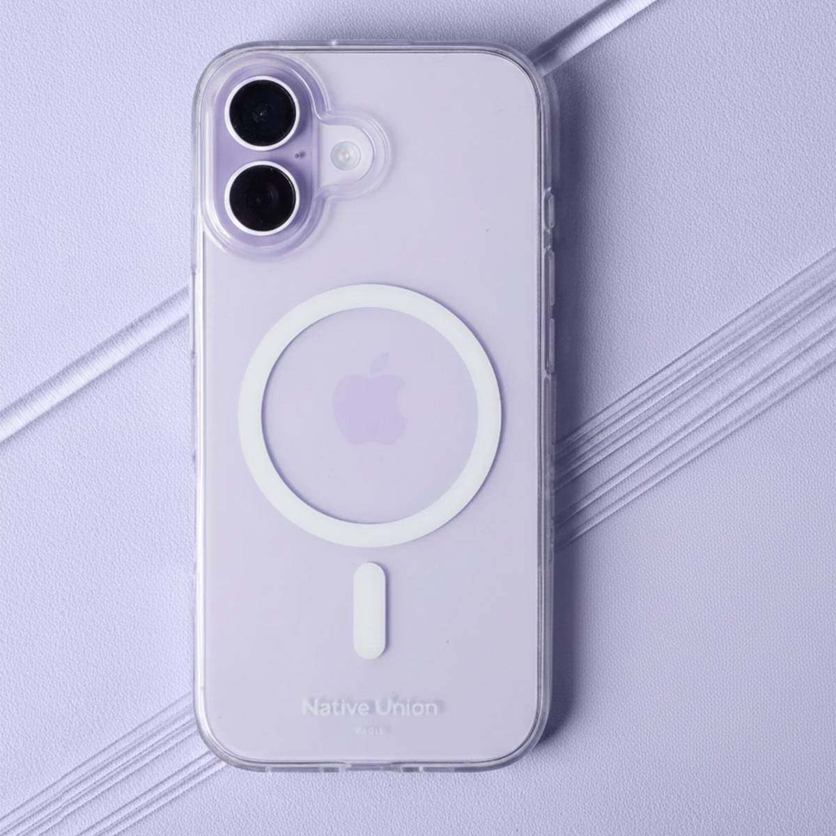 Native Union Active AirPods 4e generatie siliconen hoesje abrikooskleur-2