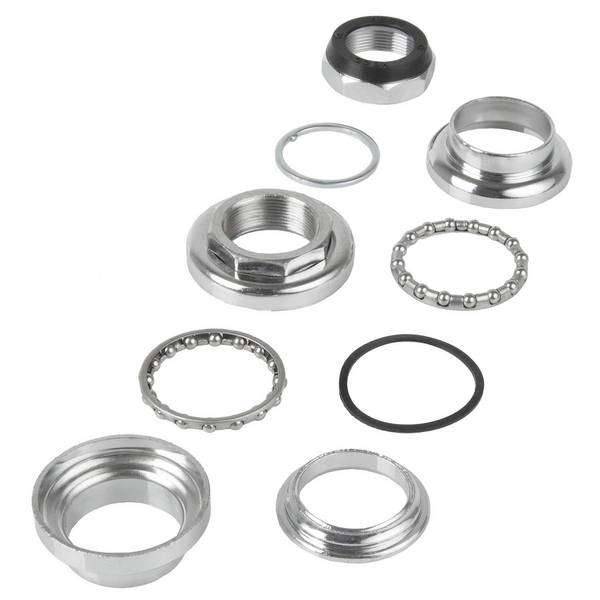 Balhoofd 1a" Neco Ahead voor 25,4mm stuur (B1=30mm / B2=30mm) staal - Zilver-0