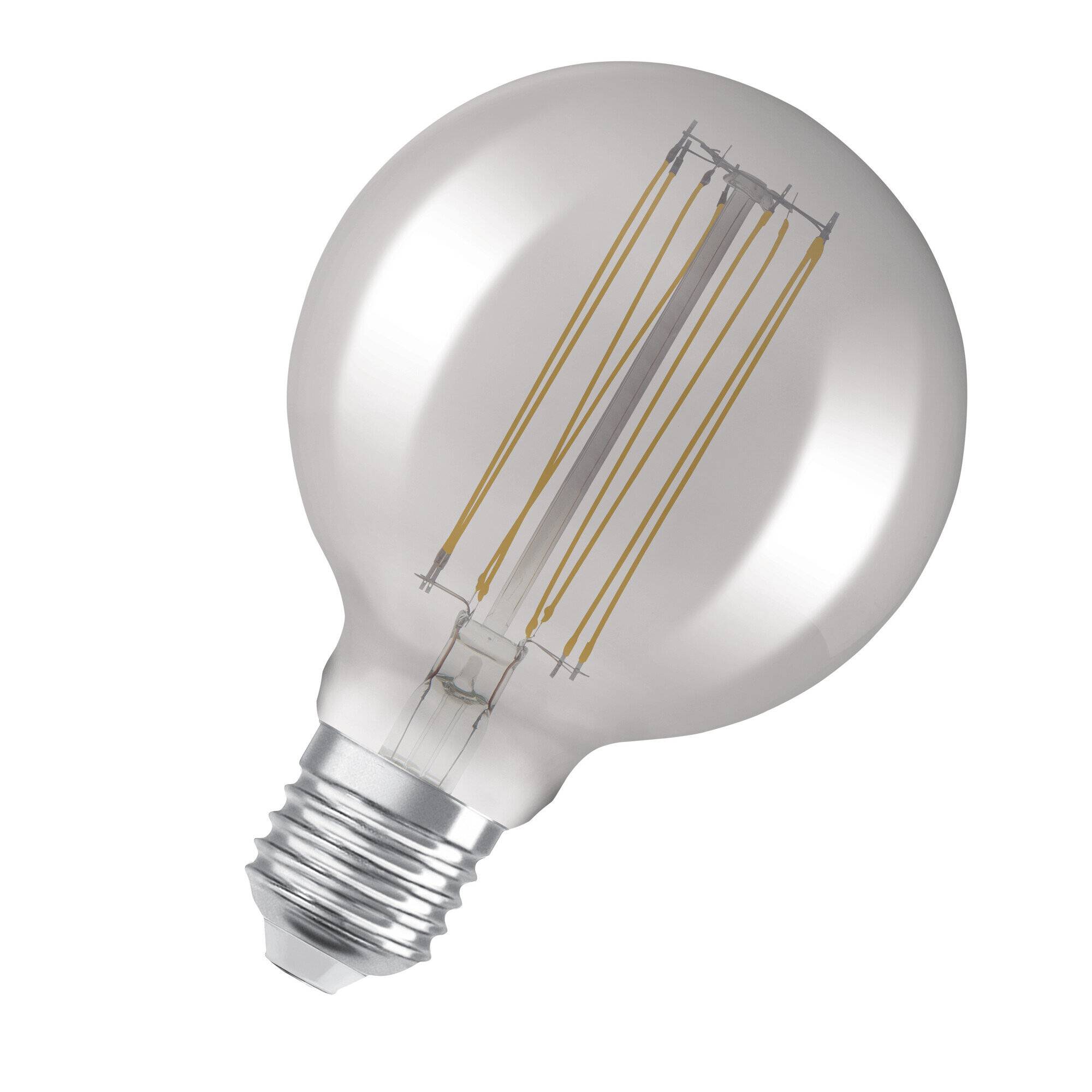 Bekroonde afbeelding voor 4X Osram E27 LED Globelamp | 11W 1800K 220V 818 | 320° Ø124mm Dimbaar