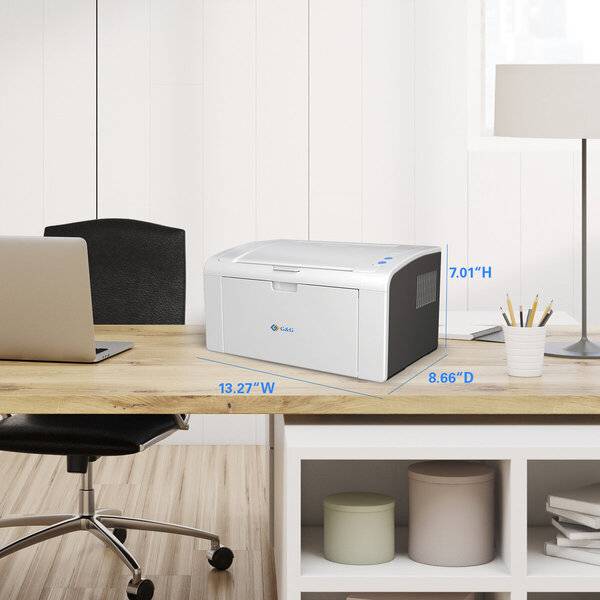 G&G P2022W zwart-wit laserprinter, 22 pagina's/min.-1