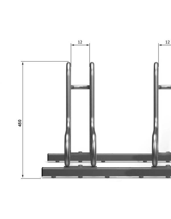 Fietsenrek voor fatbikes - 1 fiets