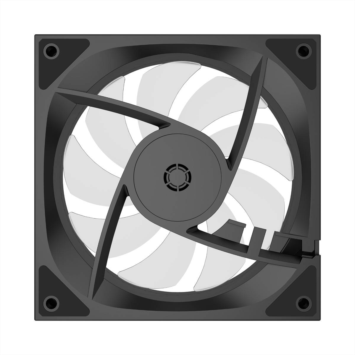 Xilence XILENCE XF076 Gehäuselüfter, mit Infinit PC-ventilator Zwart (b x h x d) 120 x 25 x 120 mm-4
