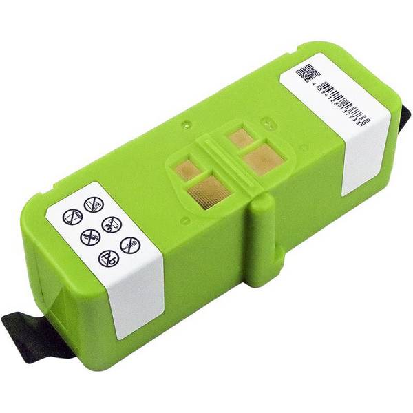 CoreParts Accu voor iRobot Stofzuiger 57,60Wh 14,4V Li-ion 4000mAh Groen, Roomba 614, 615, 640, 652, 665, 670, 671, 675,