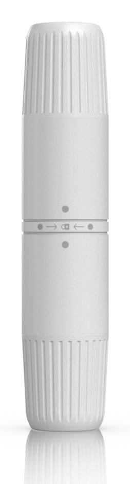 Ubiquiti RJ45 inline koppeling voor buiten, 2 stuks, Cat6A, polycarbonaat, IPX6, wit-0