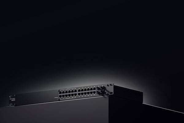 Teltonika Networks 4 x SFP-poorten, 128 MB DDR3, 16 MB seriële flash, 12 PoE+-poorten, 12 Gigabit Ethernet-poorten, zwar