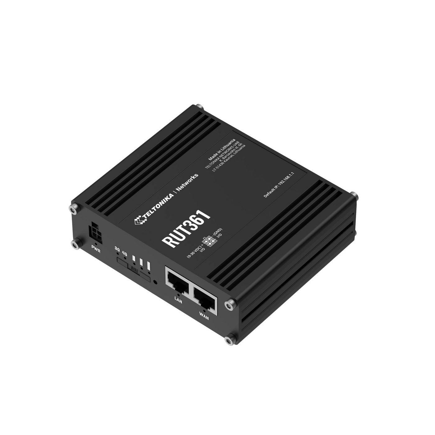 Teltonika Networks RUT361 (EU) LTE CAT6 industriële mobiele router-0